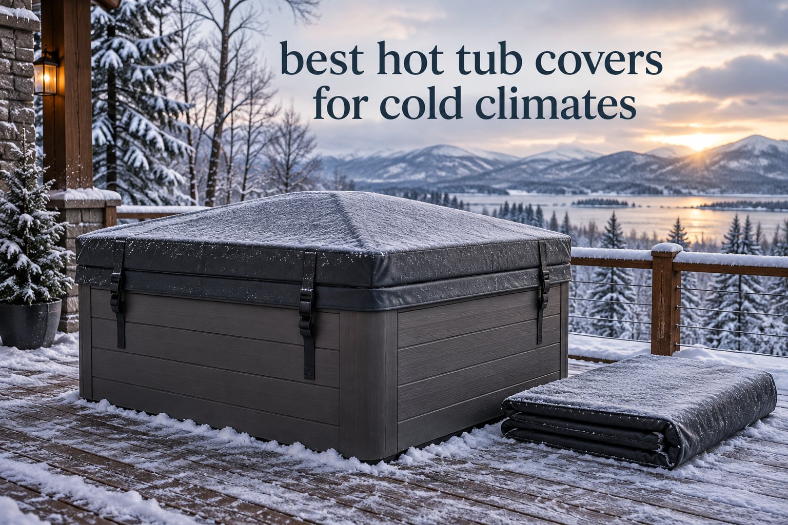 best hot tub covers for cold climates