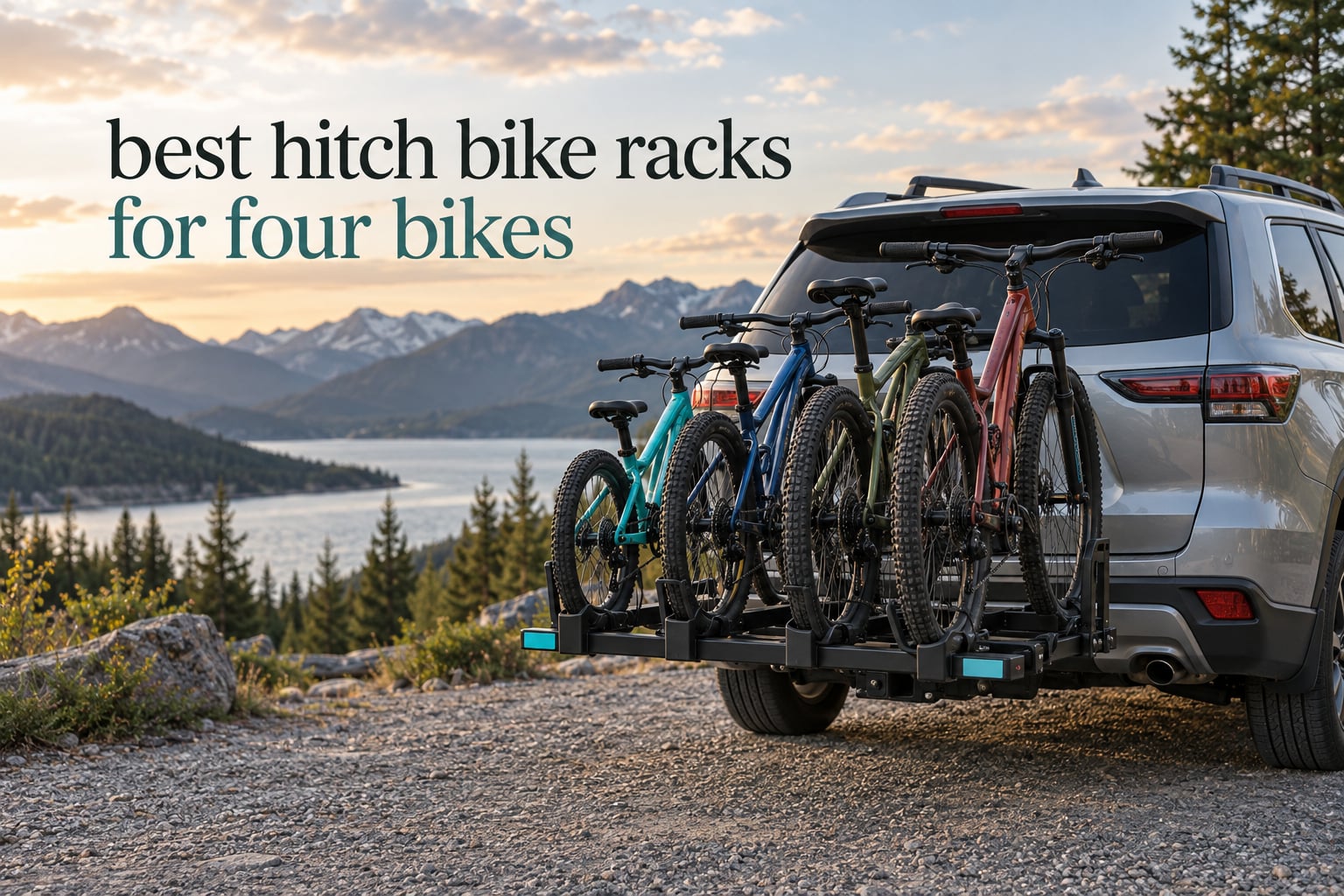 best hitch bike racks for four bikes