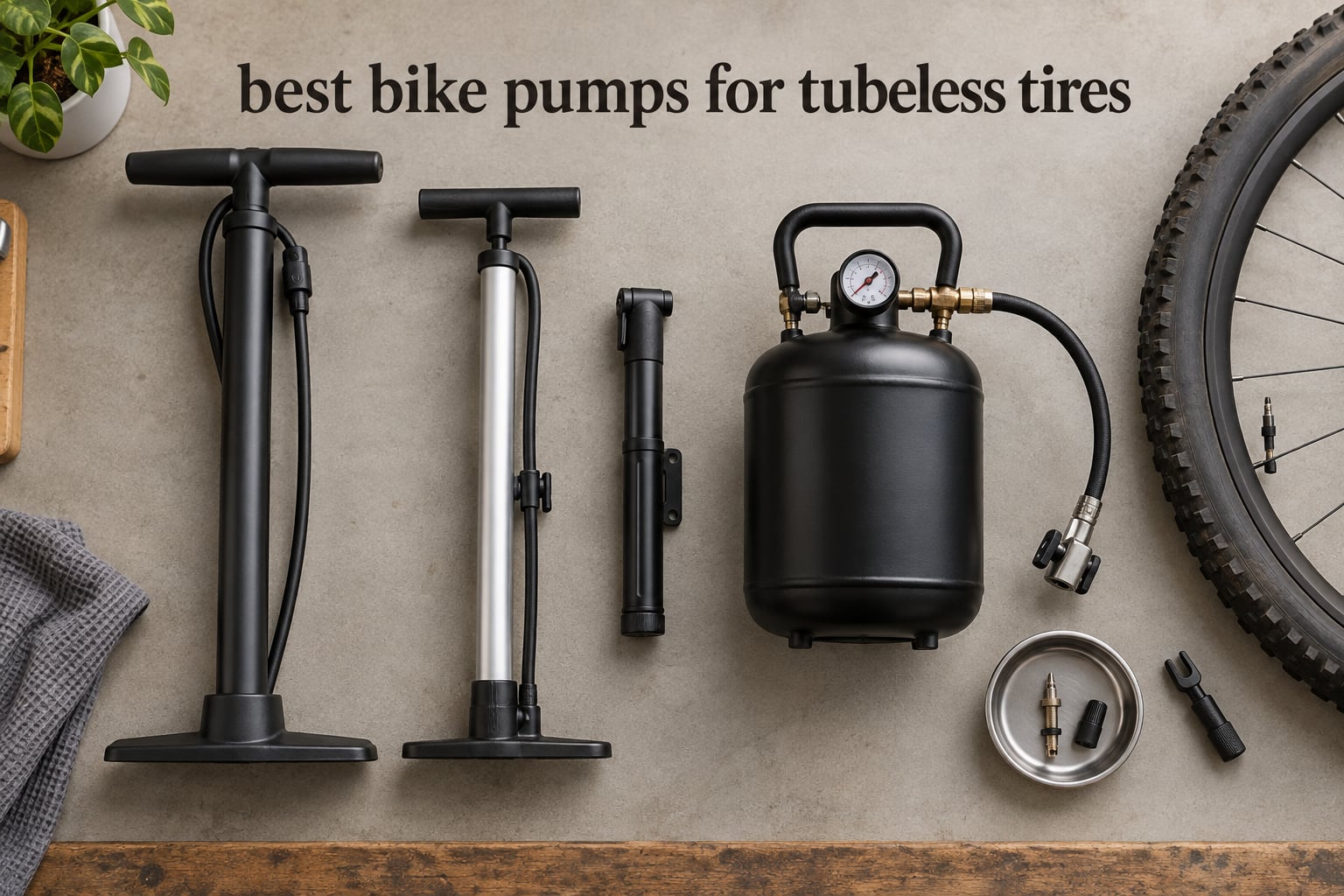 best bike pumps for tubeless tires