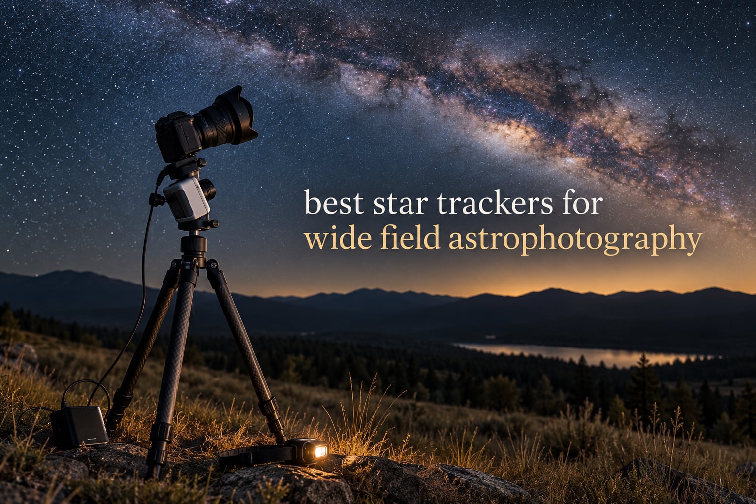best star trackers for wide field astrophotography