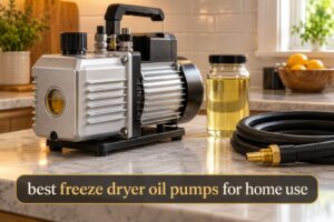 best freeze dryer oil pumps for home use