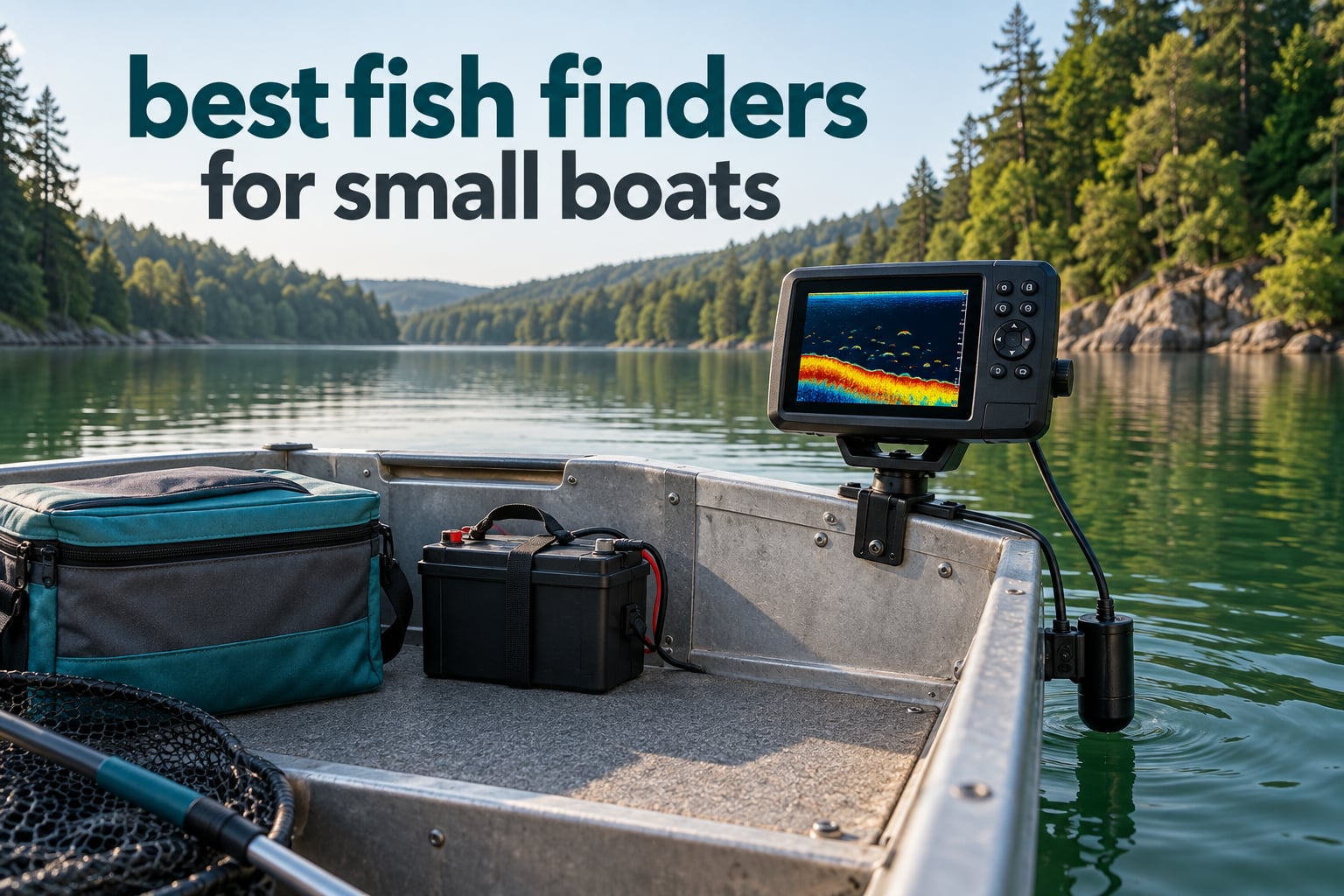 best fish finders for small boats