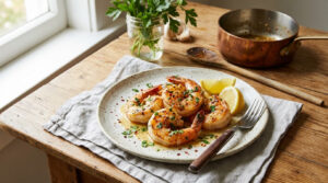 how to store cooked shrimp in the fridge