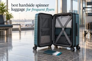 best hardside spinner luggage for frequent flyers
