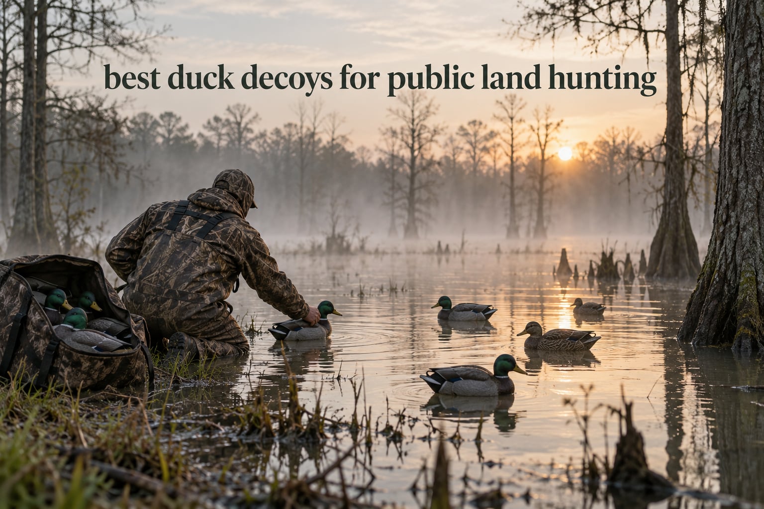 best duck decoys for public land hunting