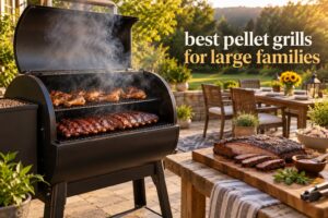 best pellet grills for large families