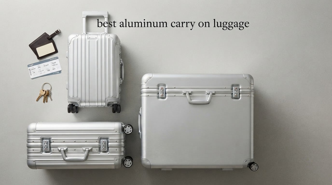 best aluminum carry on luggage