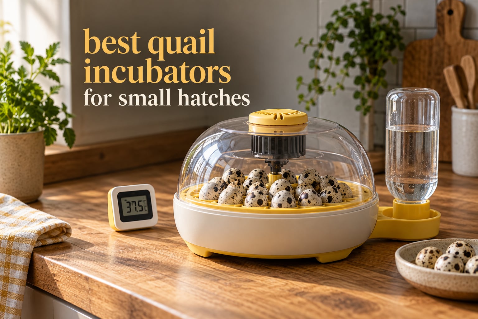 best quail incubators for small hatches