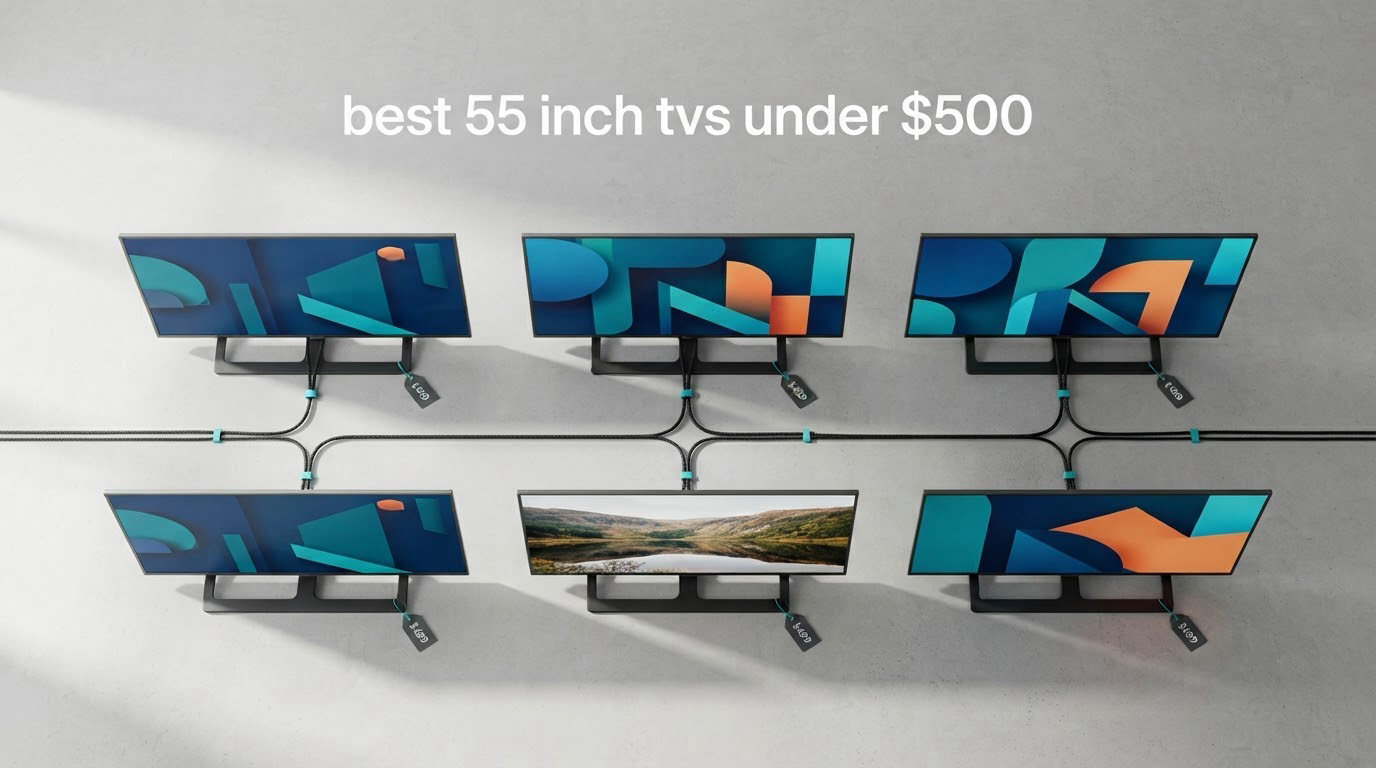 best 55 inch tvs under $500