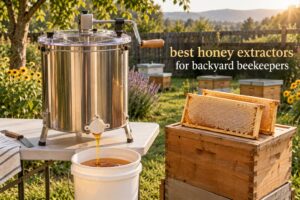 best honey extractors for backyard beekeepers