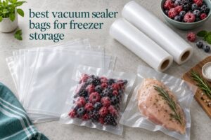 best vacuum sealer bags for freezer storage