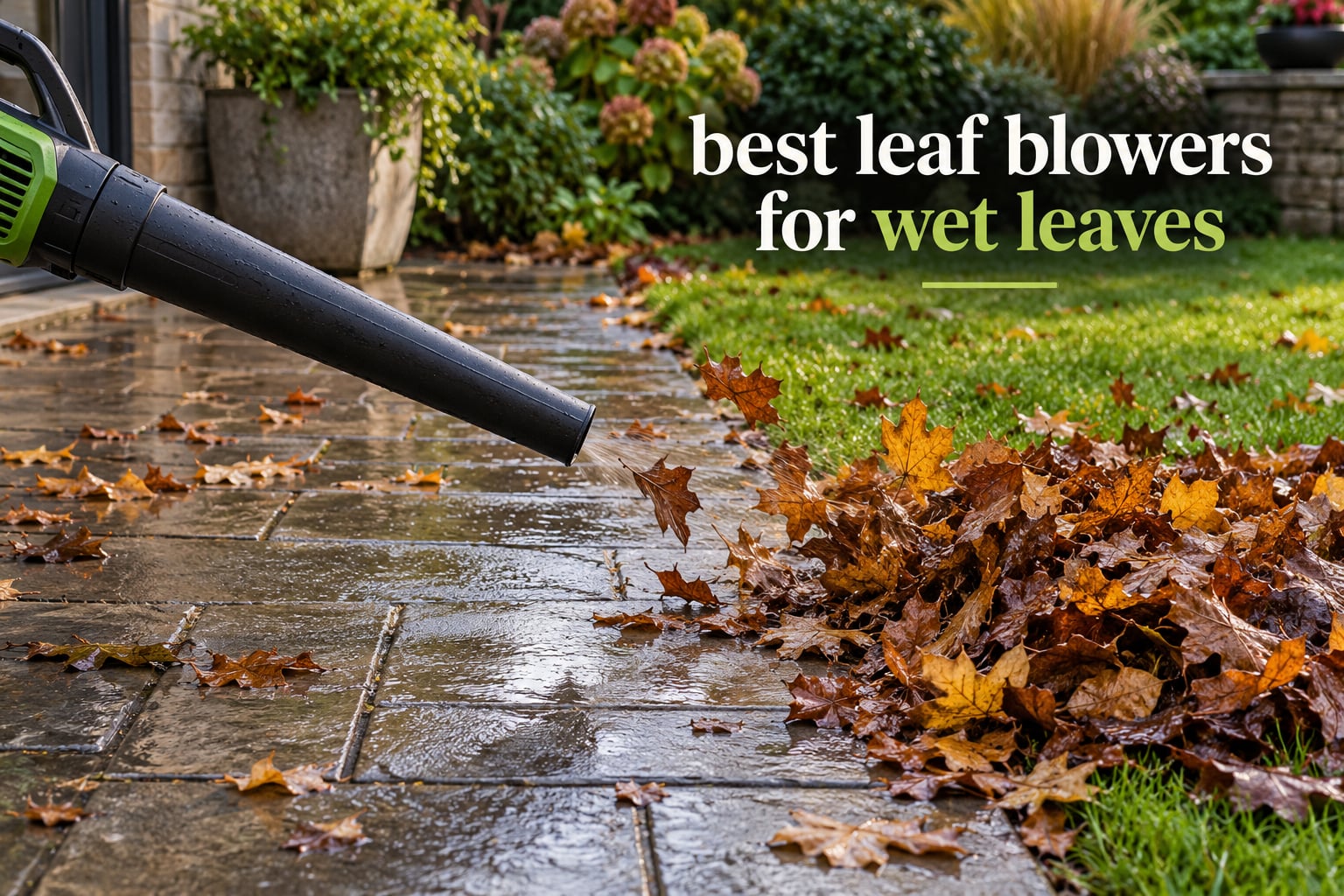 best leaf blowers for wet leaves