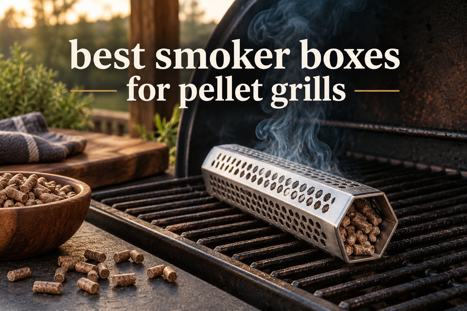 best smoker boxes for pellet grills