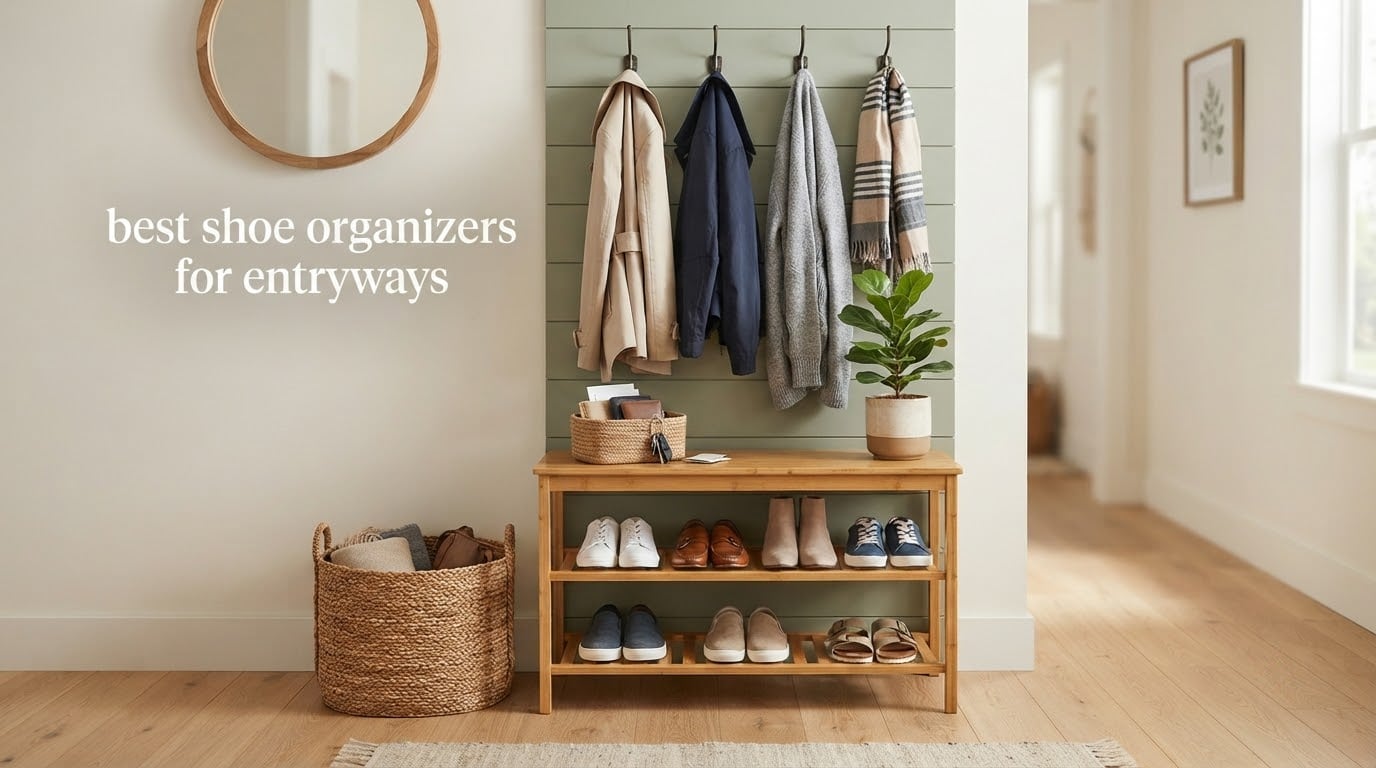 best shoe organizers for entryways