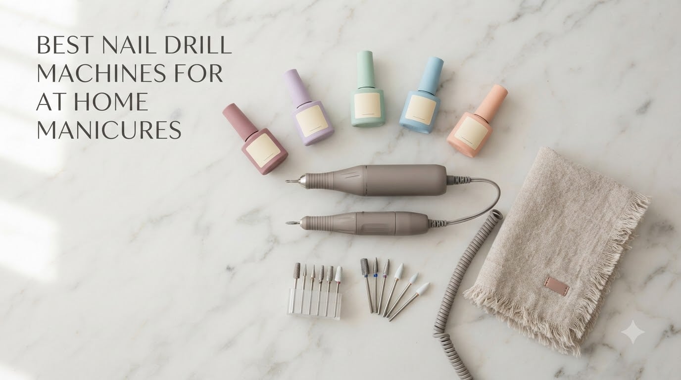best nail drill machines for at home manicures