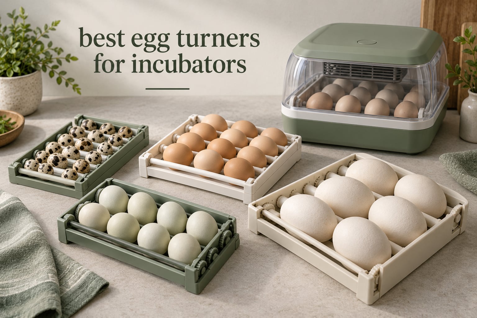 best egg turners for incubators