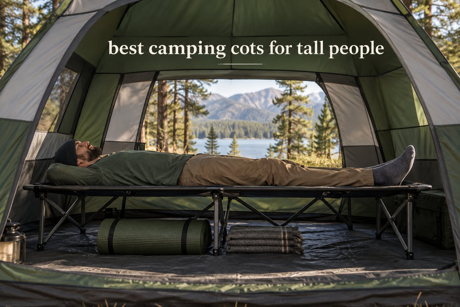 best camping cots for tall people