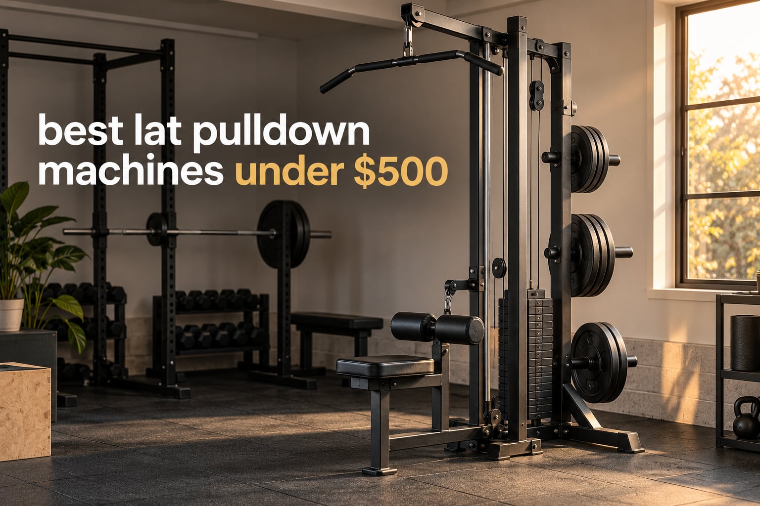 best lat pulldown machines under $500
