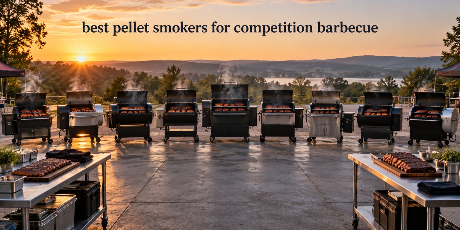 best pellet smokers for competition barbecue