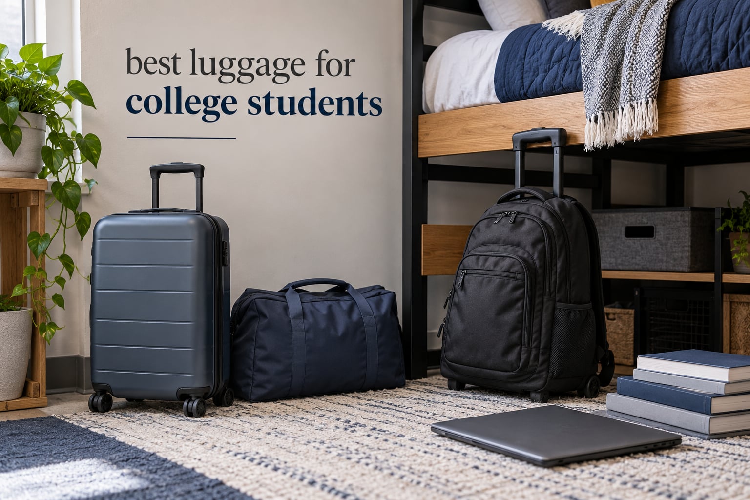 best luggage for college students