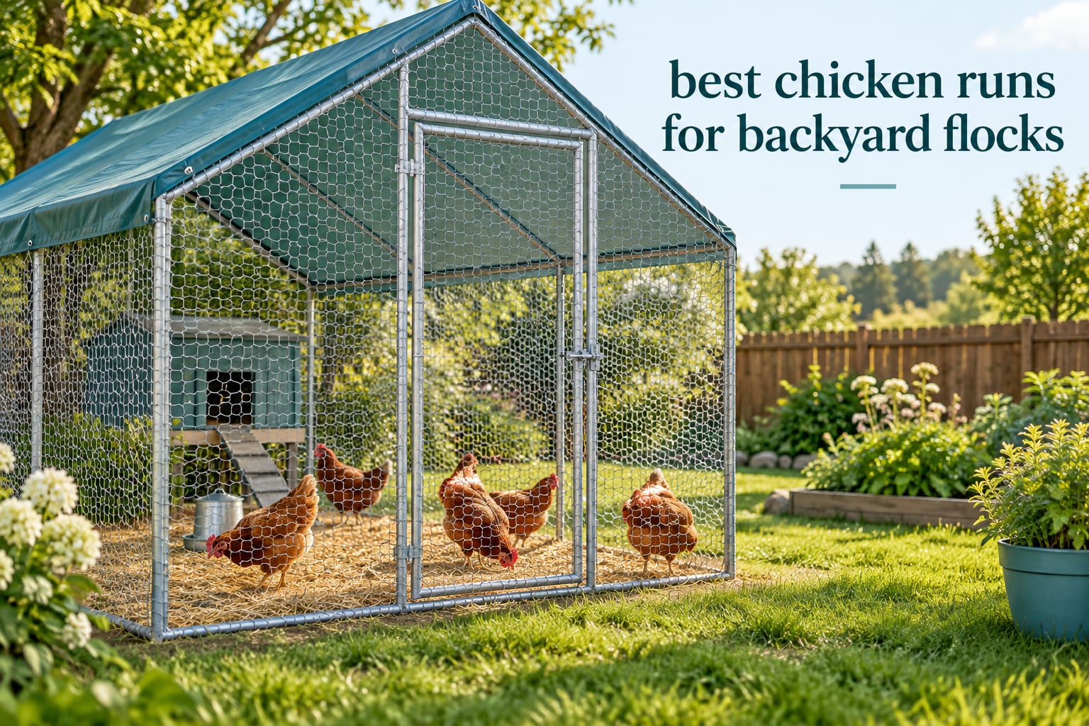 best chicken runs for backyard flocks