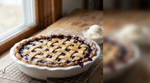 blueberry pie with frozen blueberries