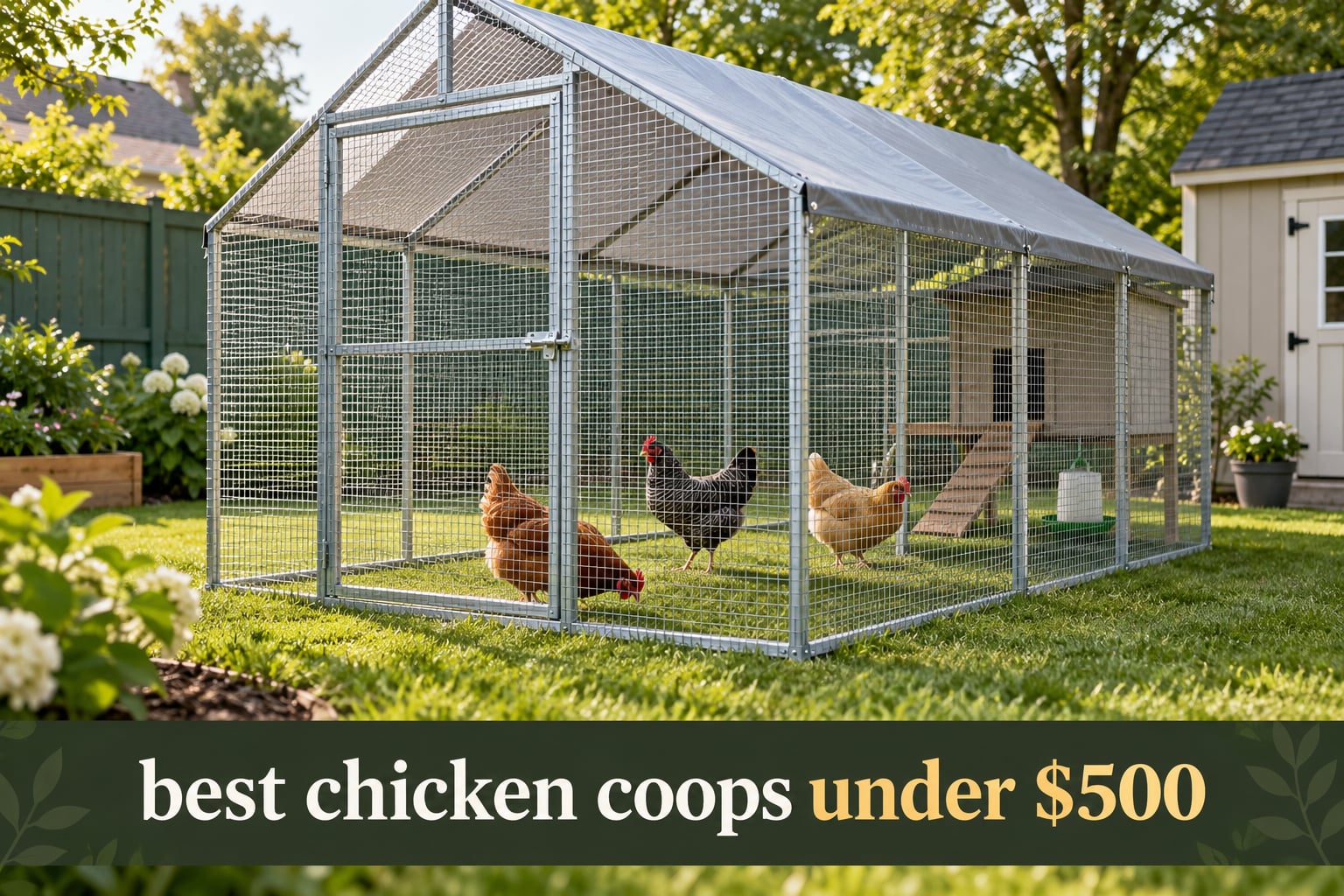 best chicken coops under $500