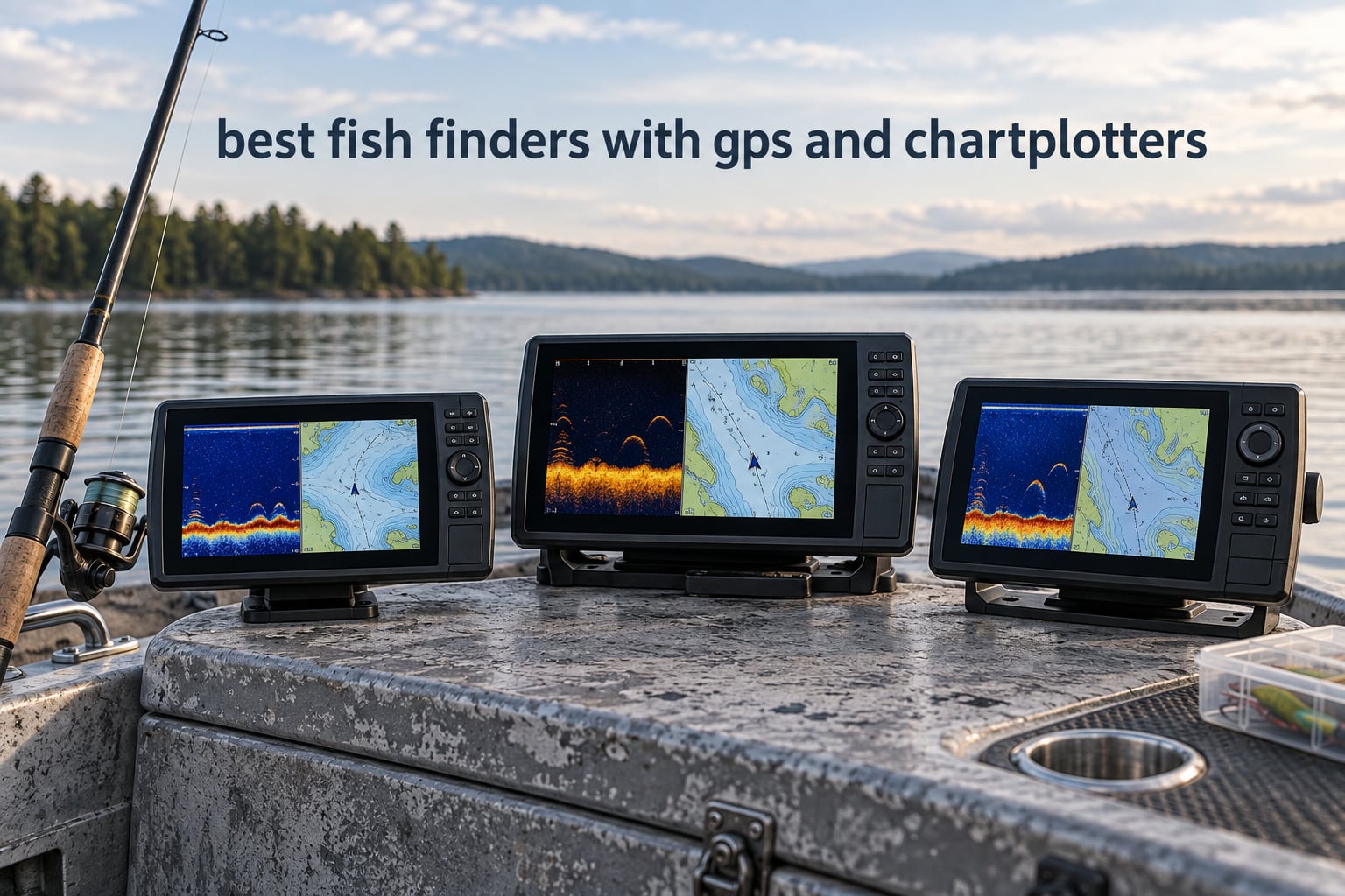 best fish finders with gps and chartplotters