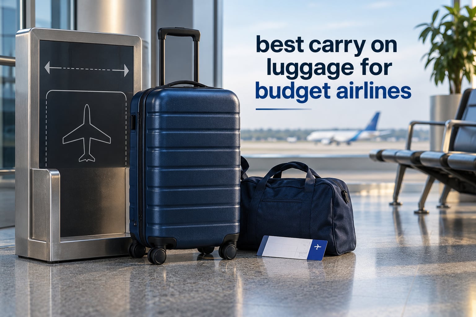 best carry on luggage for budget airlines