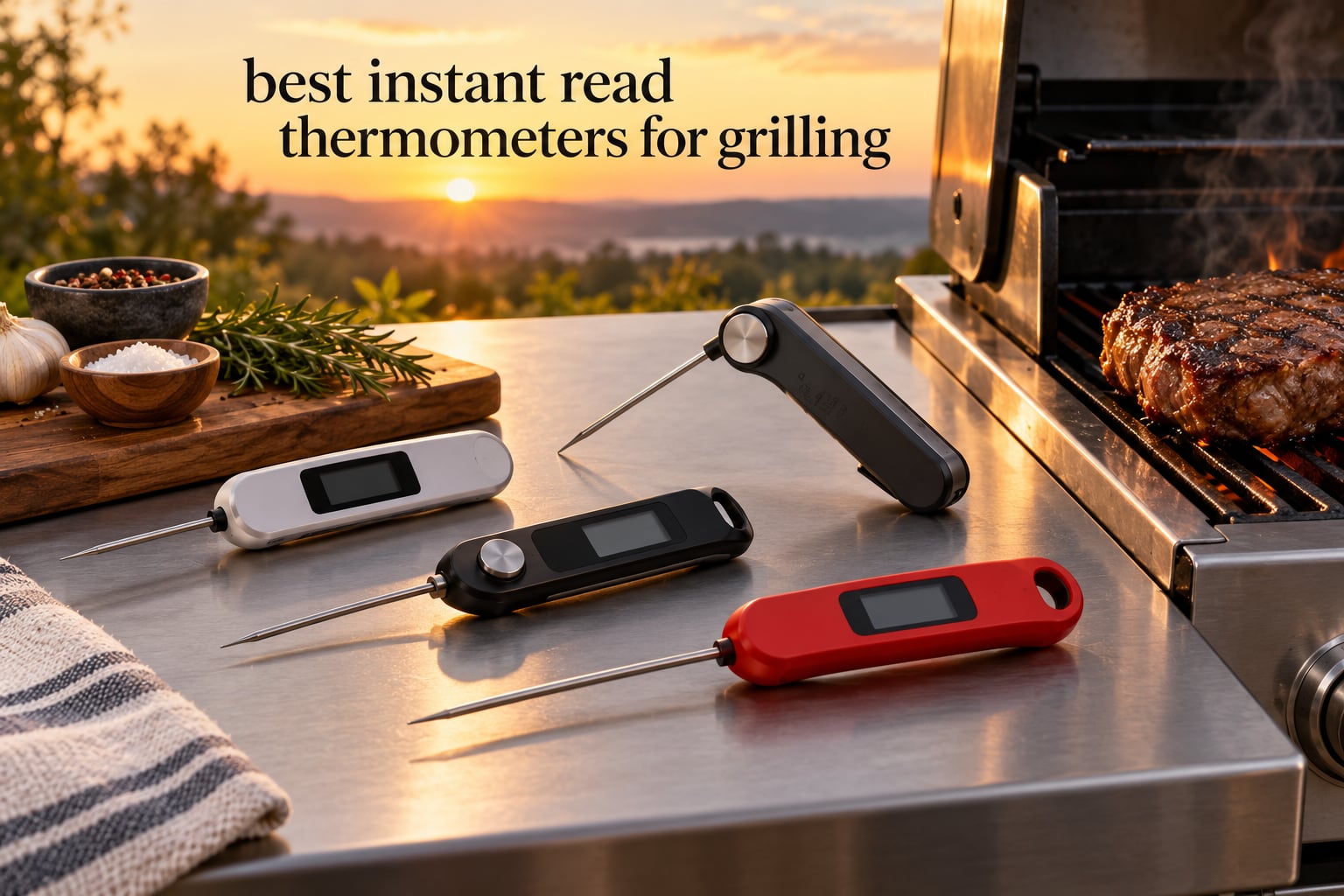 best instant read thermometers for grilling