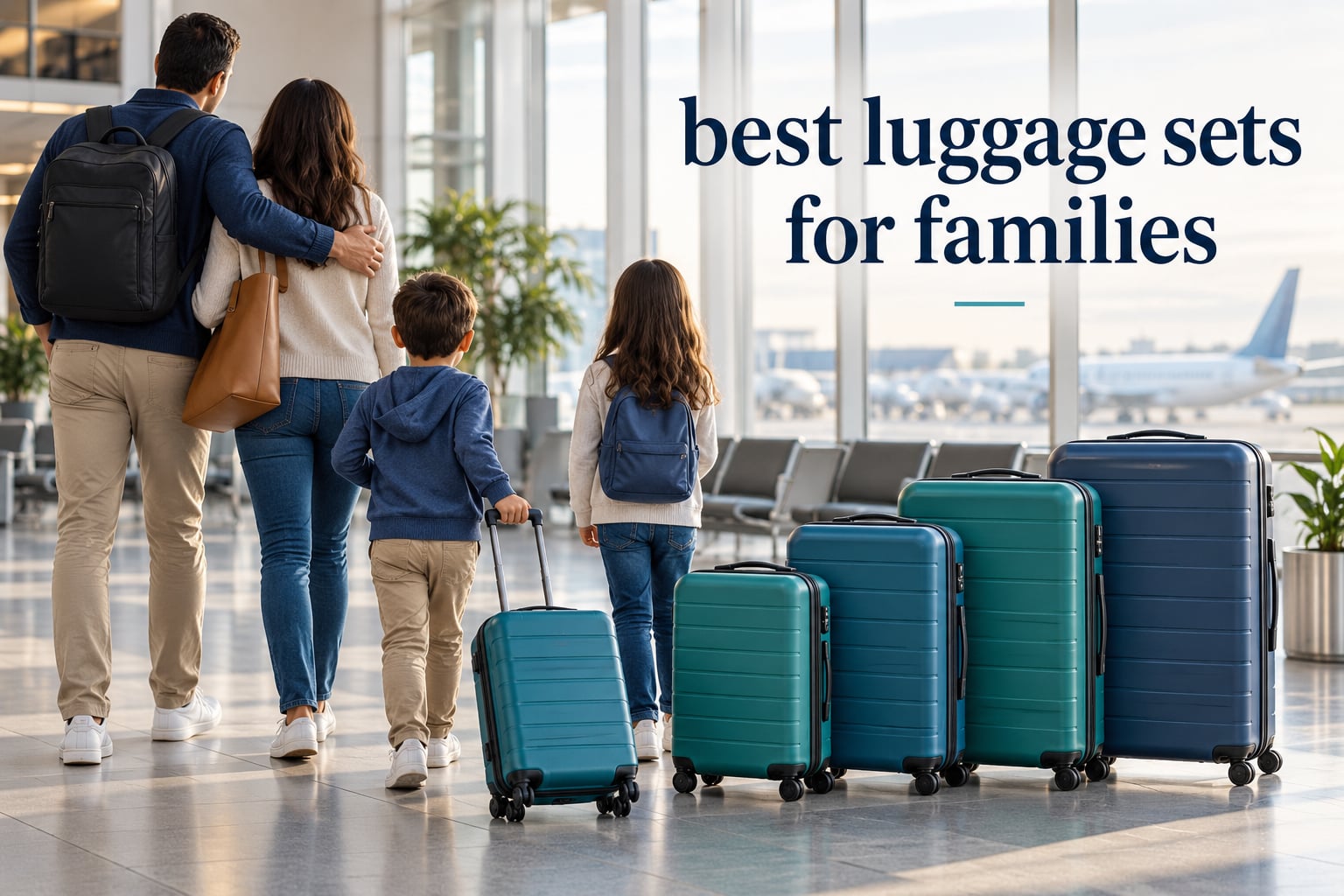 best luggage sets for families