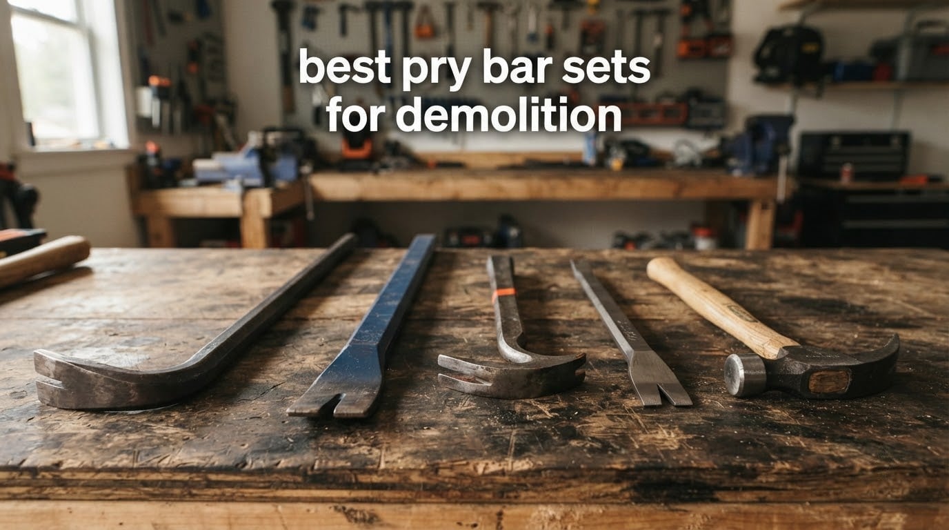 best pry bar sets for demolition