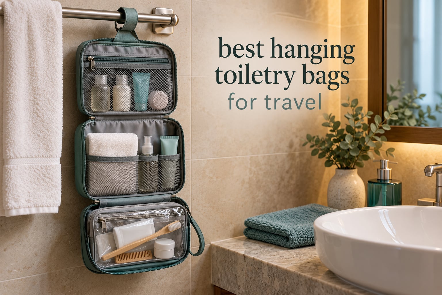 best hanging toiletry bags for travel