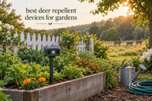 best deer repellent devices for gardens