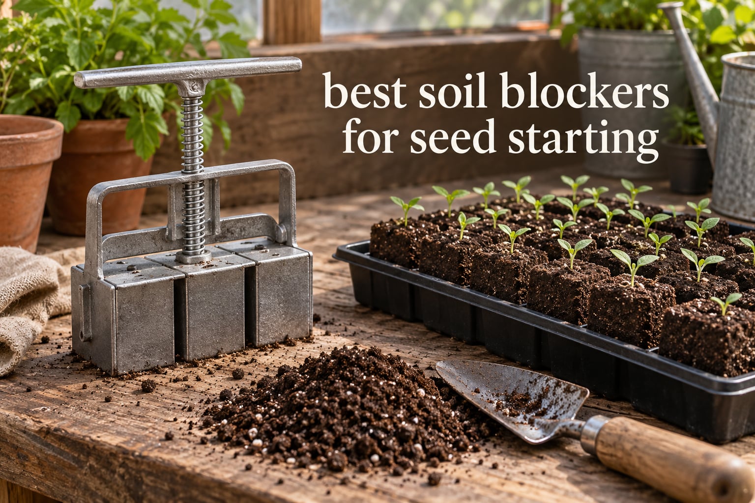 best soil blockers for seed starting