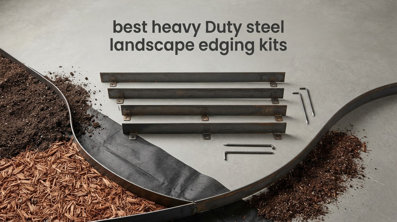 best heavy duty steel landscape edging kits