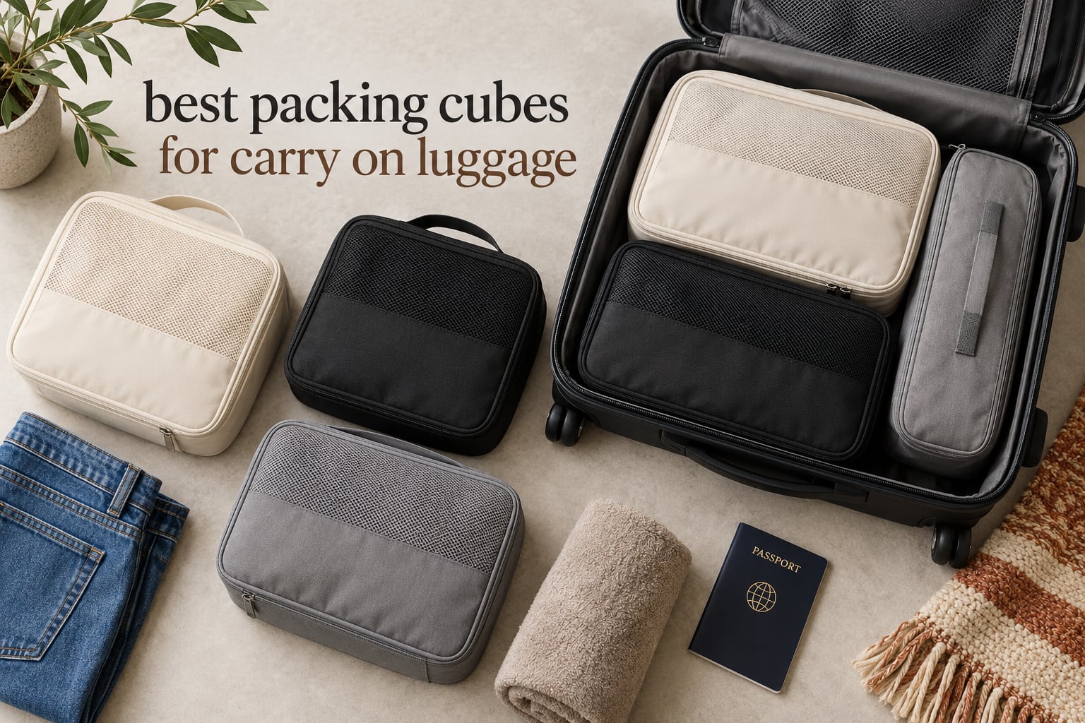 best packing cubes for carry on luggage