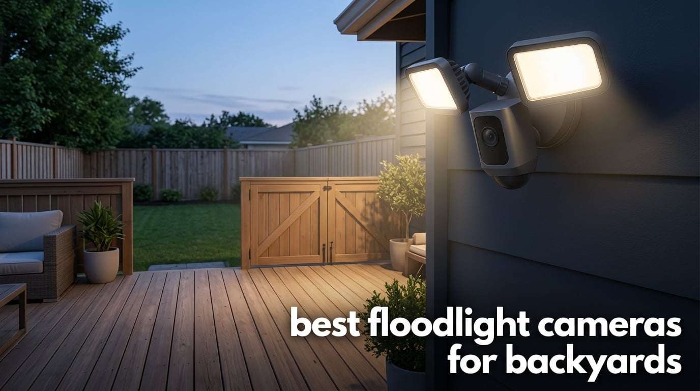 best floodlight cameras for backyards