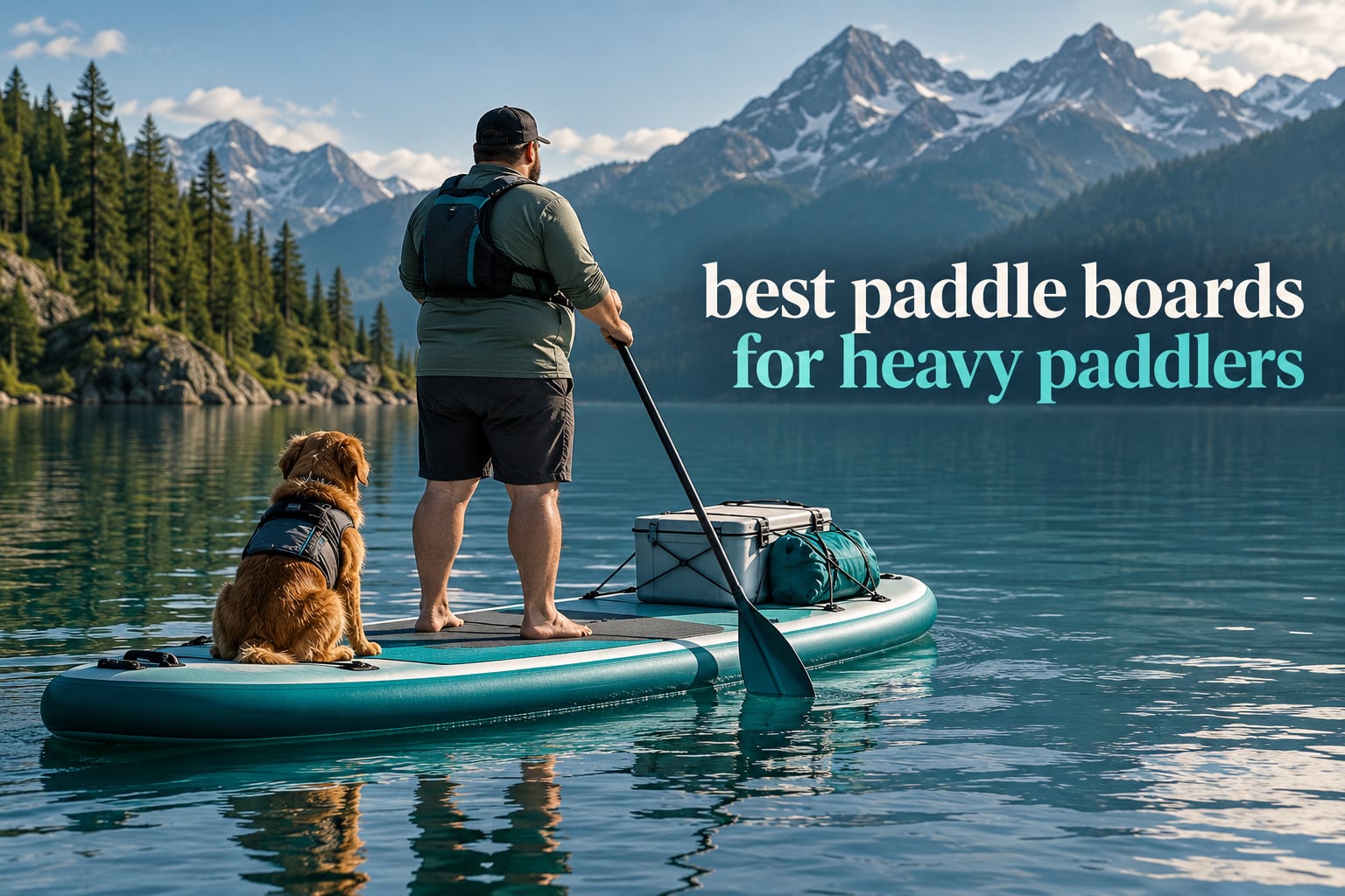 best paddle boards for heavy paddlers