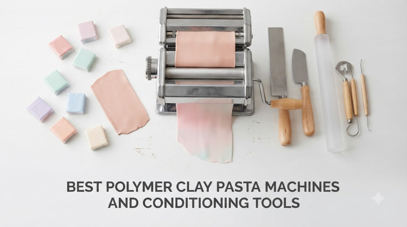 best polymer clay pasta machines and conditioning tools