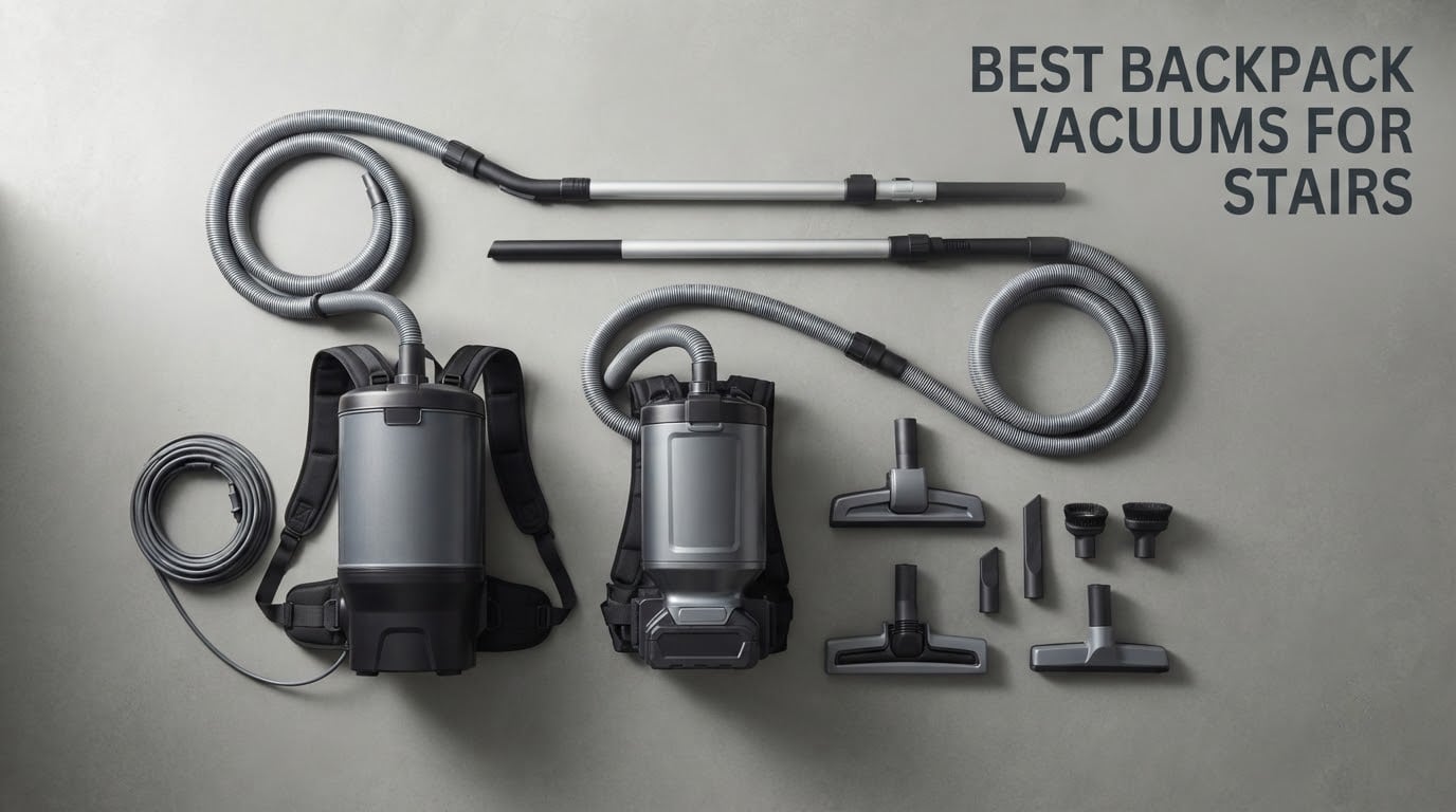 best backpack vacuums for stairs