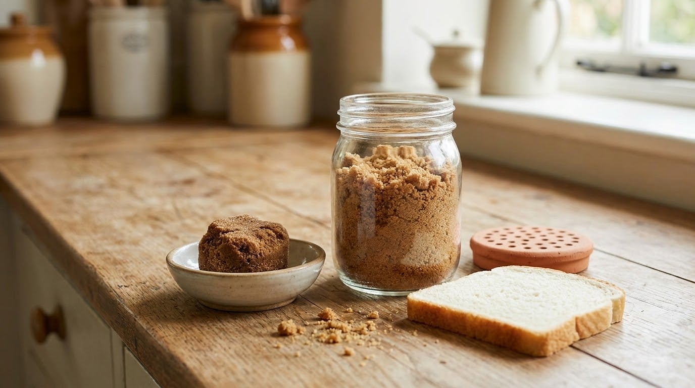 how to keep brown sugar from hardening
