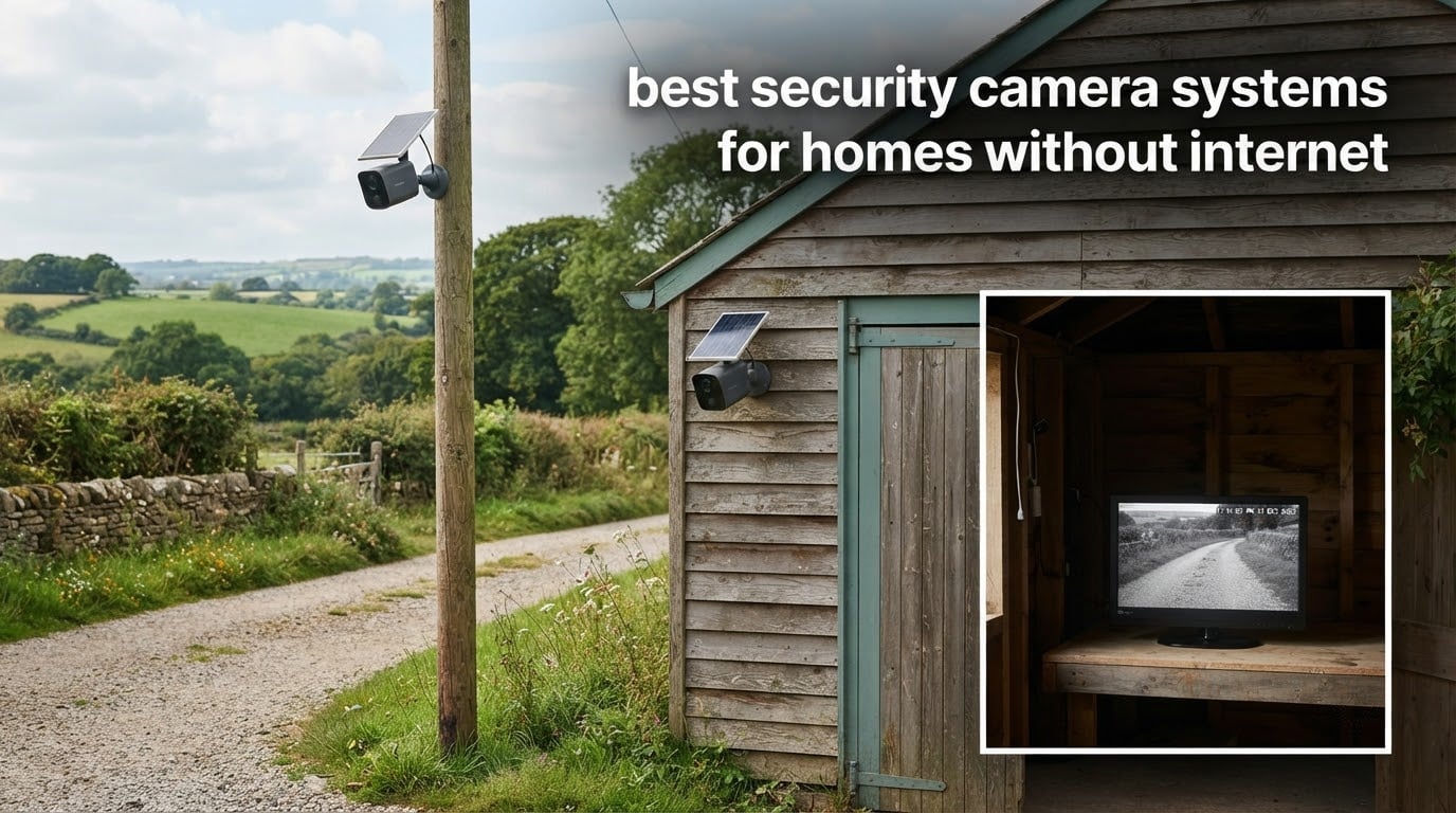 best security camera systems for homes without internet
