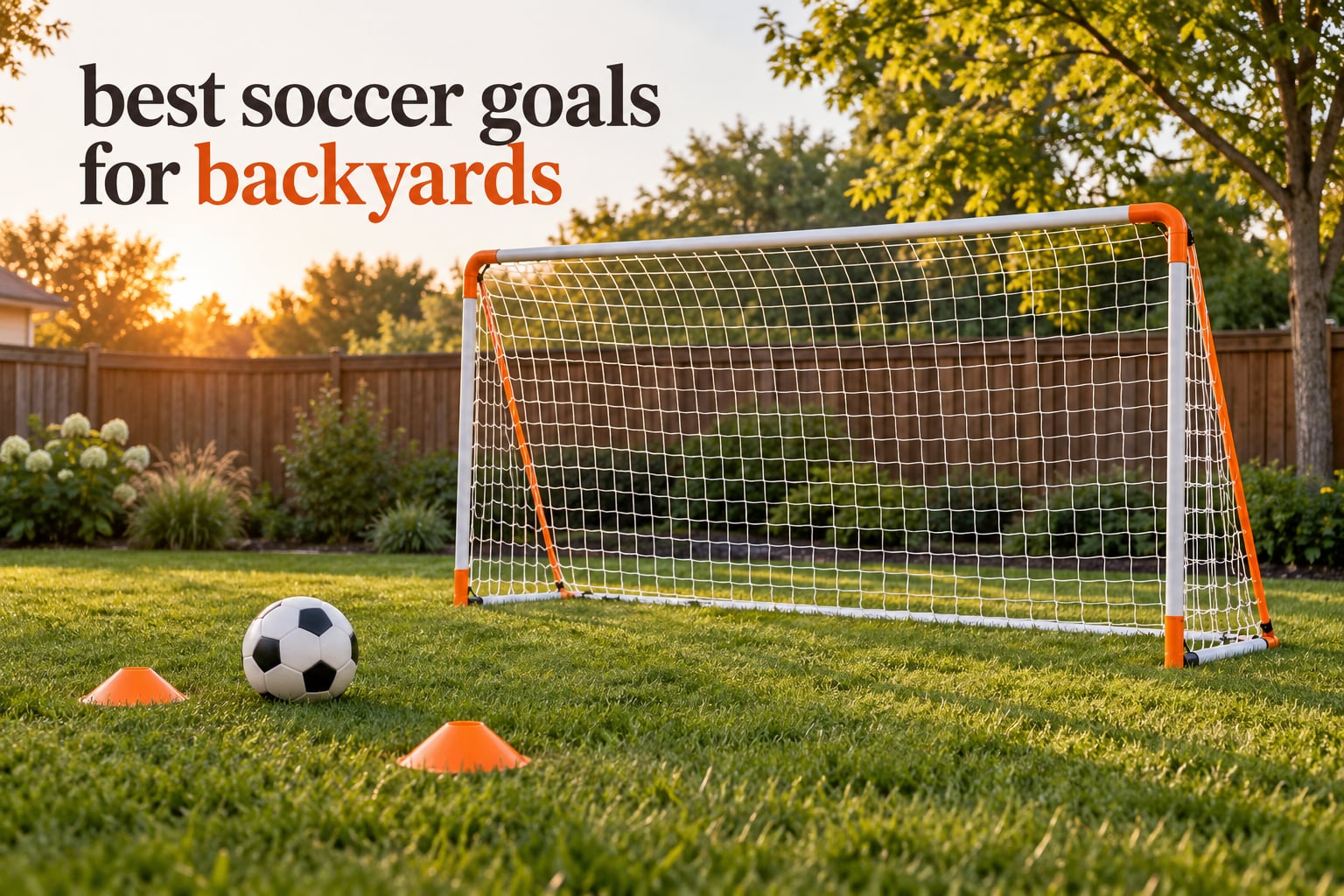 best soccer goals for backyards