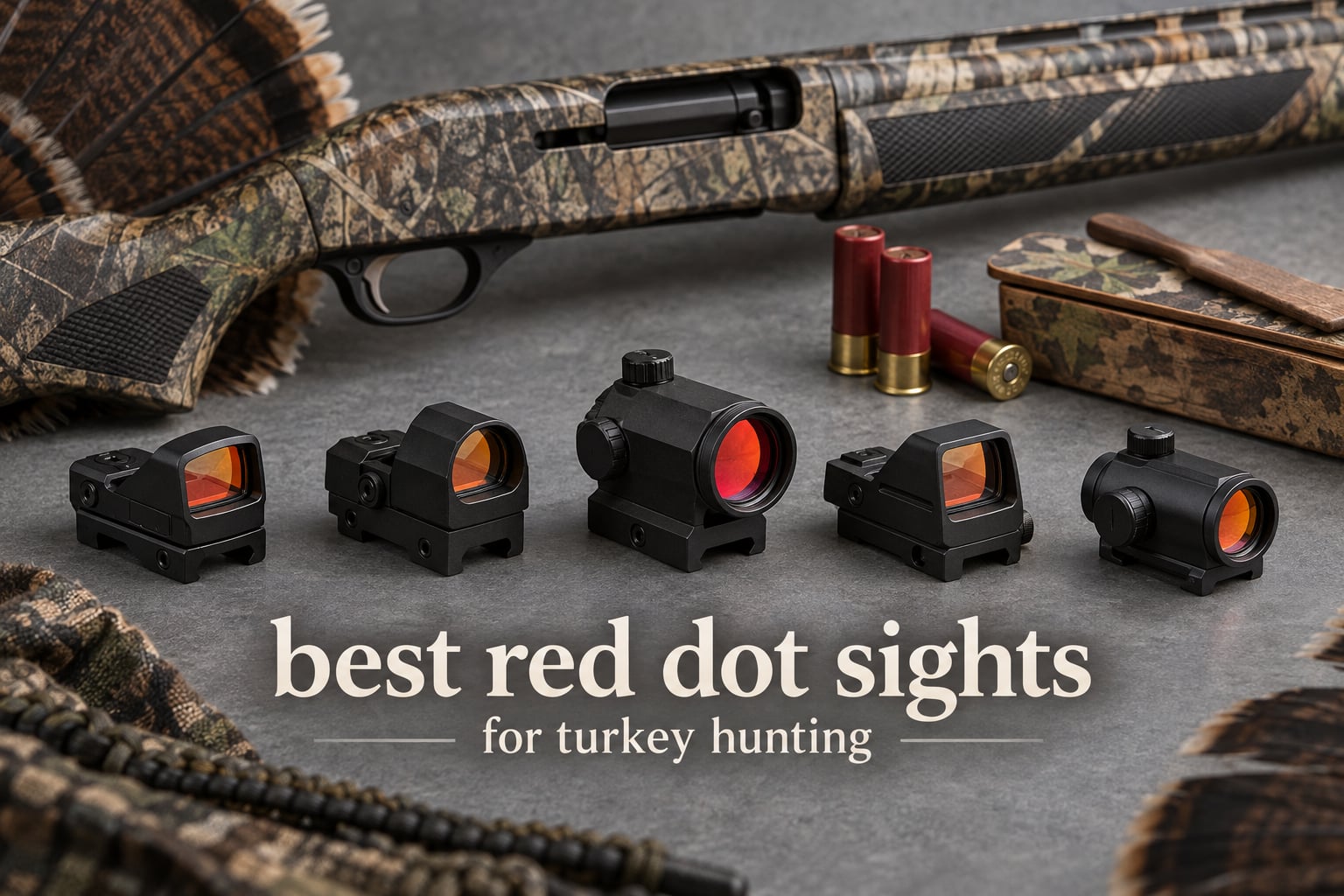 best red dot sights for turkey hunting