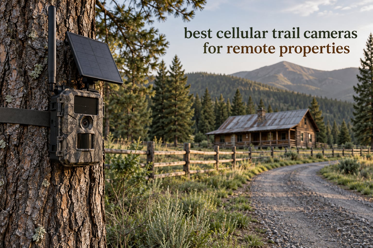 best cellular trail cameras for remote properties
