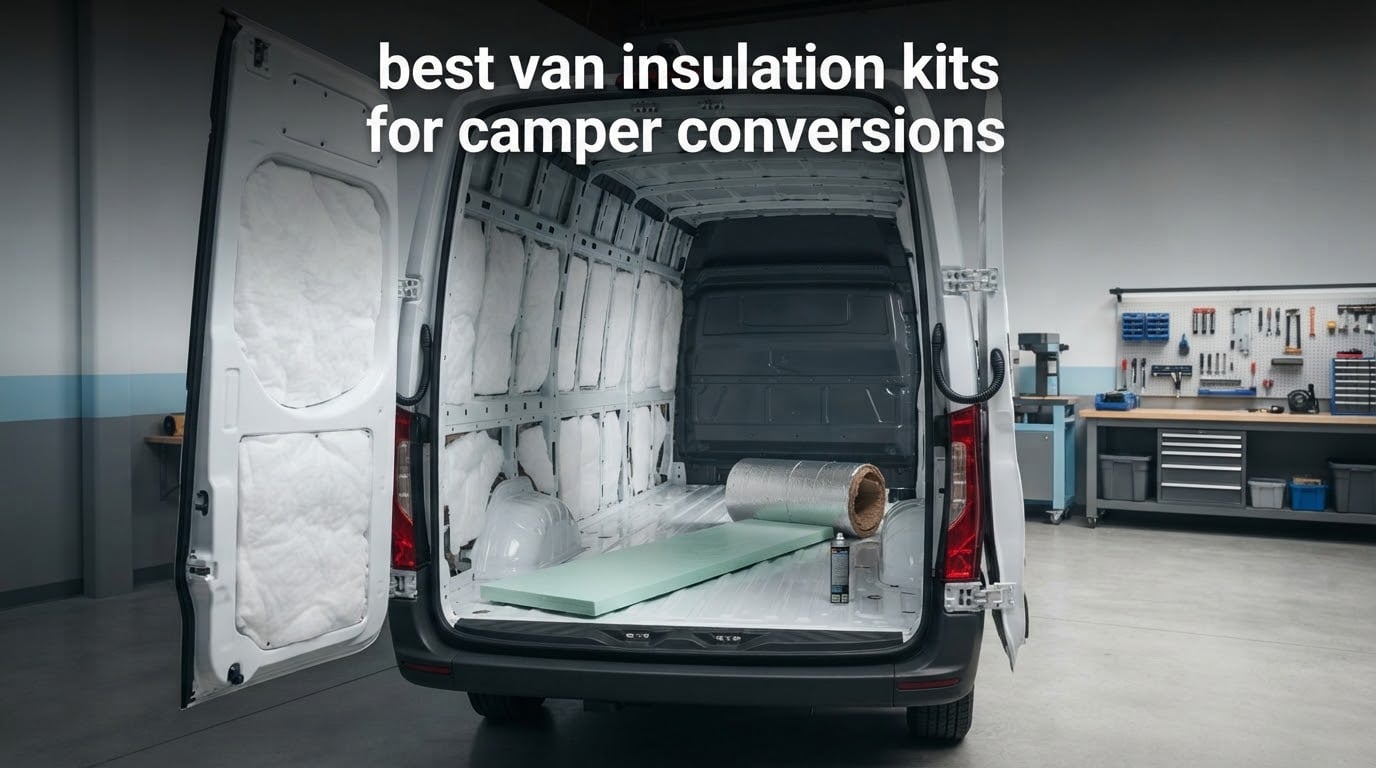 best van insulation kits for camper conversions