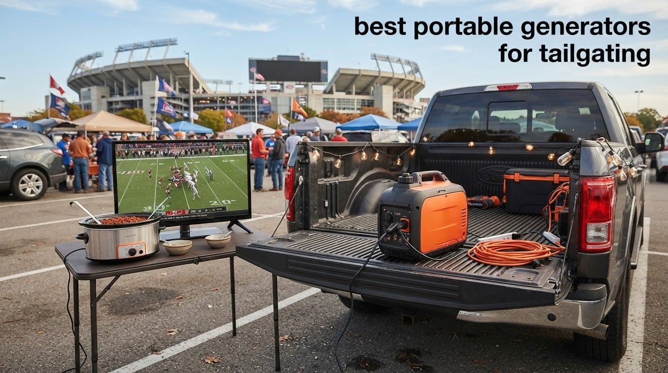 best portable generators for tailgating