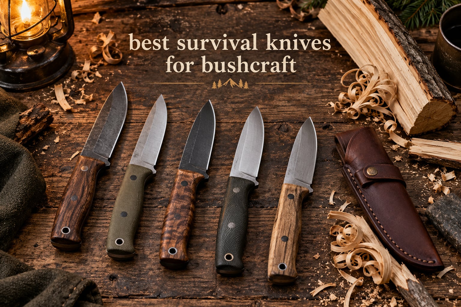 best survival knives for bushcraft