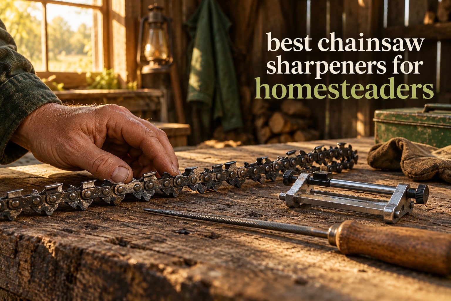 best chainsaw sharpeners for homesteaders